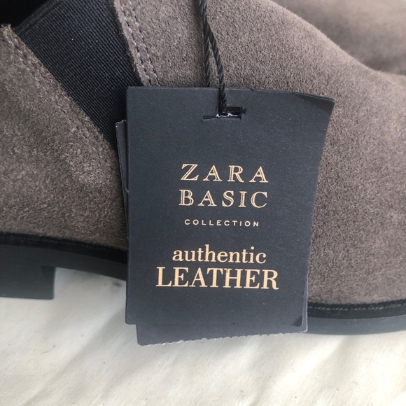 Zara suede ankle shoes. - Picture 2 of 10